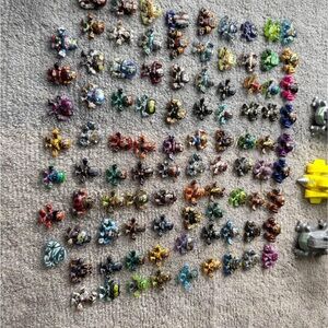 Million warriors small figure lot